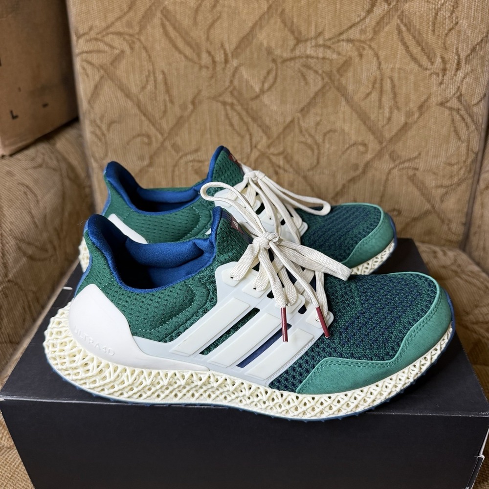 adidas Consortium Ultra 4D Packer Shoes Forest Navy G55226 Men's Size 8 Sneakers - Picture 5 of 10